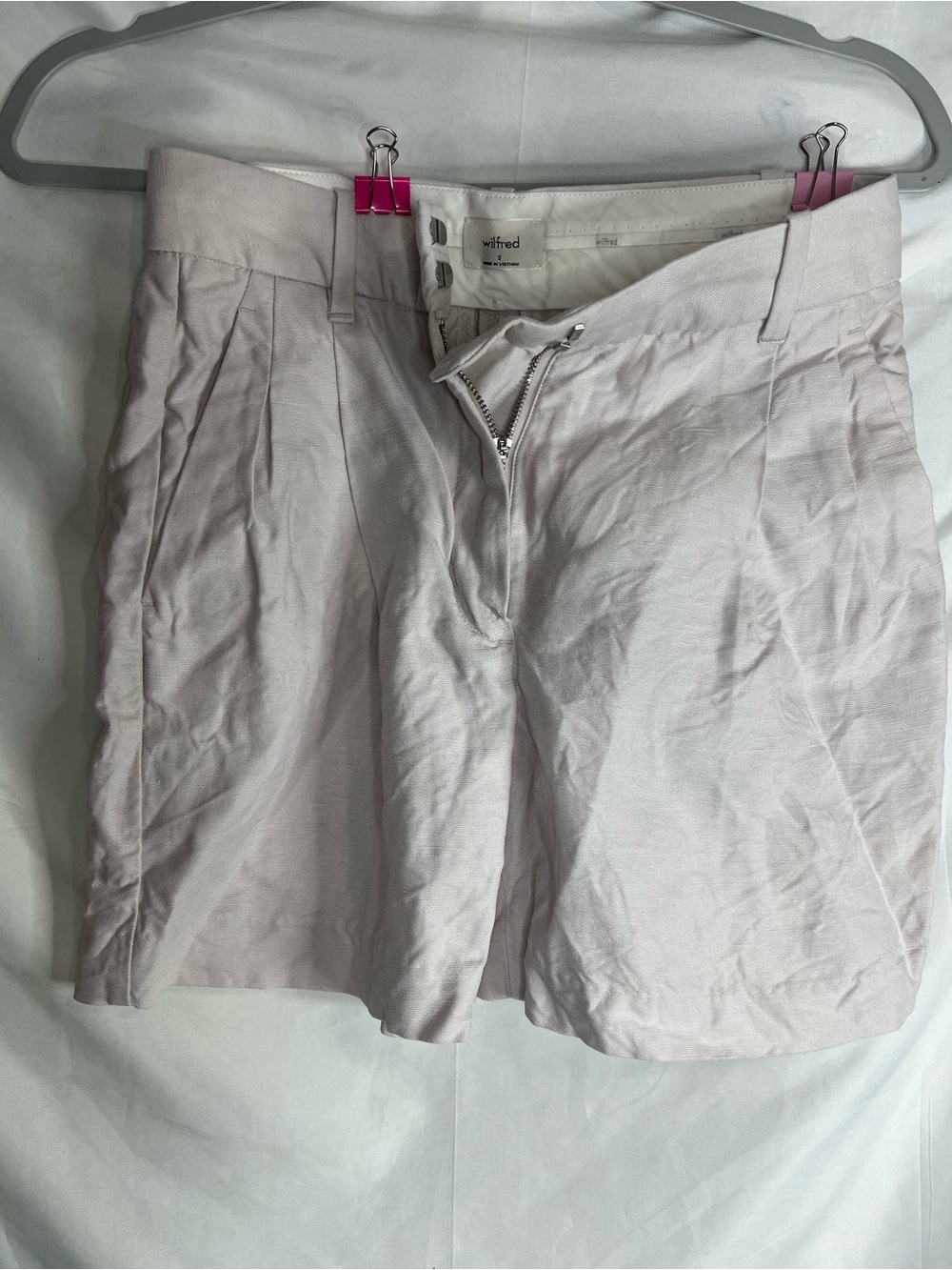 Wilfred Pleated Bermuda Shorts